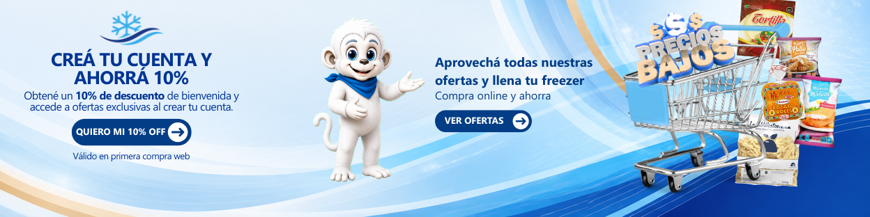 Creá tu cuenta y ahorrá 10%